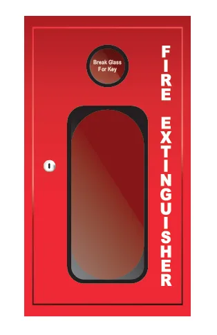 Fire Extinguisher Cabinet -Acrylic Front