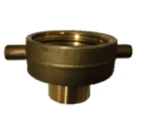 Female To Male Adaptors With Inserts (Swivel)  Forged Brass