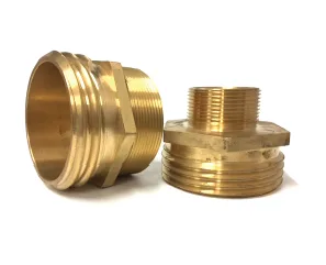 Male To Male Adaptors  Forged Brass
