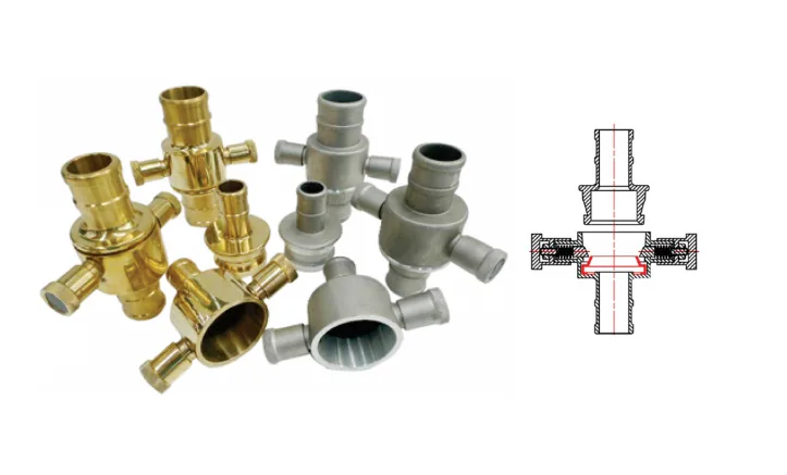 British Instantaneous (BI) Coupling – Forged Brass / Forged Aluminium / Stainless Steel