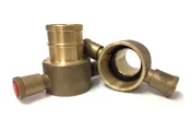 Coupling Female BI-Hose Tail  Forged Brass