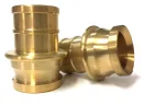 Coupling Male BI-Hose Tail  Forged Brass