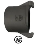 38MM X 38MM FORESTRY/QUICK CONNECT/EXTERNAL LUGGED HOSE COUPLINGS  FORGED ALUMINIUM BLACK ANODIZED(BP 6200KPA)