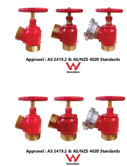 Hydrant Valve / Landing Valve / Millcock Oblique  Copper Alloy / Brass