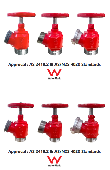 Hydrant Valve / Landing Valve / Millcock Oblique  Stainless Steel