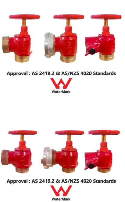 Hydrant Valve / Landing Valve / Millcock Right Angled  Copper Alloy / Brass