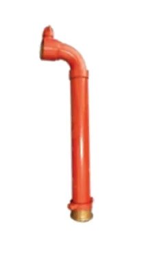 Single Outlet Standpipes With BI Outlet Aluminium