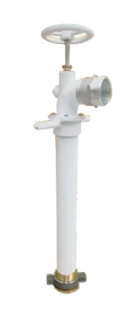 Single Outlet Standpipes With Handwheel & Forged Aluminium Adaptor