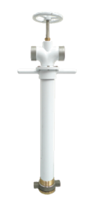 Dual Outlet Standpipes With Handwheel & Forged Aluminium Adaptor