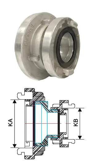 Storz Reducer  Forged Aluminium