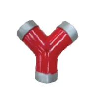 90 Wye / Breeches / Dividers Uncontrolled With Aluminium Adaptors