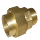 M/F Barrel Union  Brass