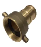 Hose Nut & Ribbed Tail  Forged Brass