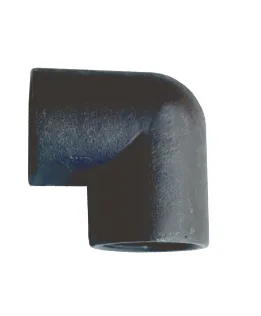 Elbows  Female X Female 90 Deg  Black Wrought Steel