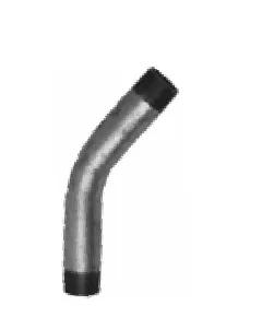 Bends Male X Male BSPT 45 Deg  Gal Steel