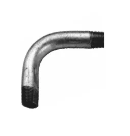 Bends Male X Male BSPT 90 Deg  Gal Steel