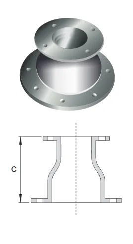 Concentric Reducers Flanged Table E  Galvanized