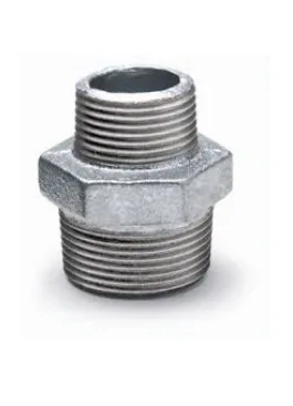 Nipples  Hexagon Reducing Gal Mal Iron BSP