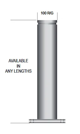 Riser Galvanized with 100mm Table E Flange