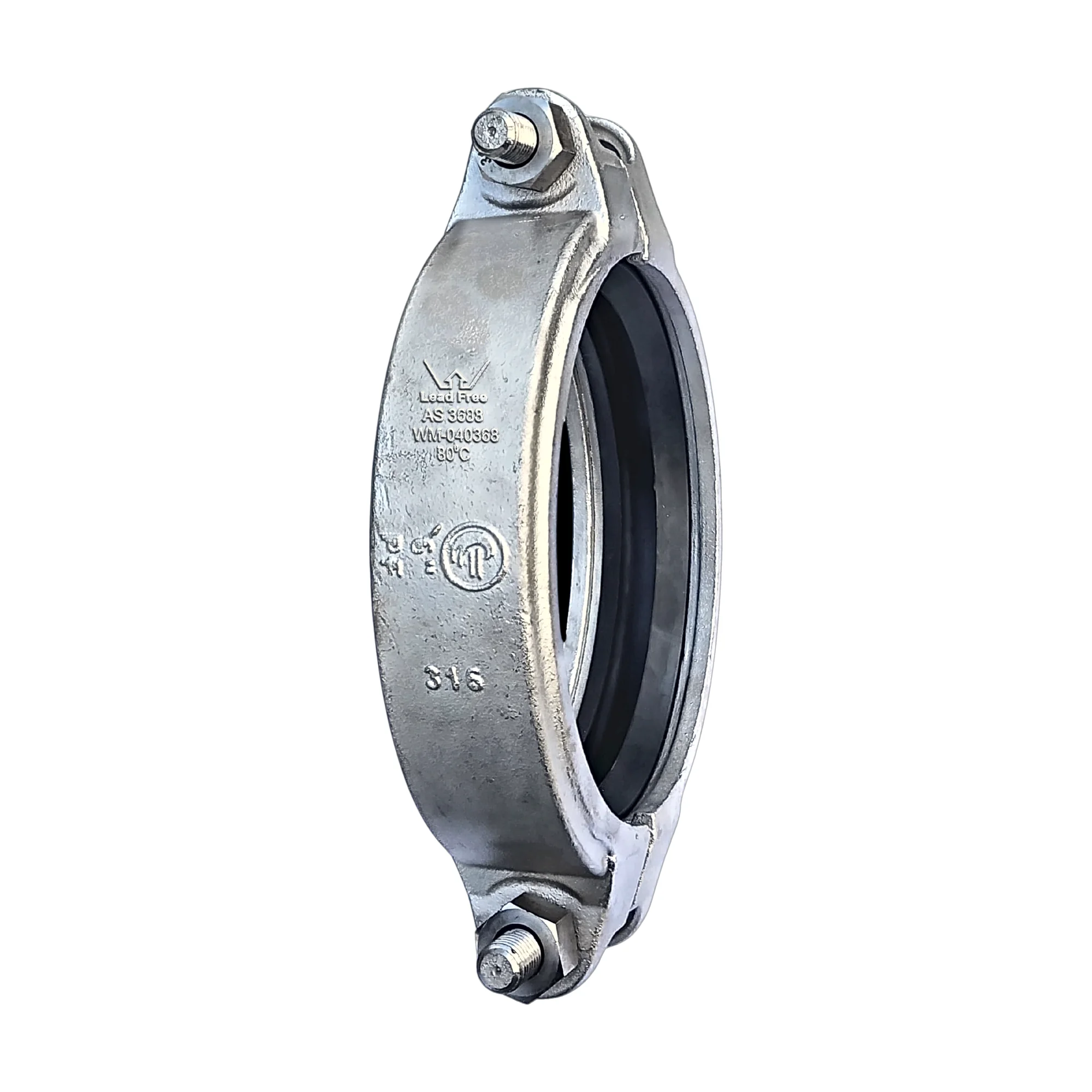 Couplings Flexible Roll Grooved Stainless Steel 316