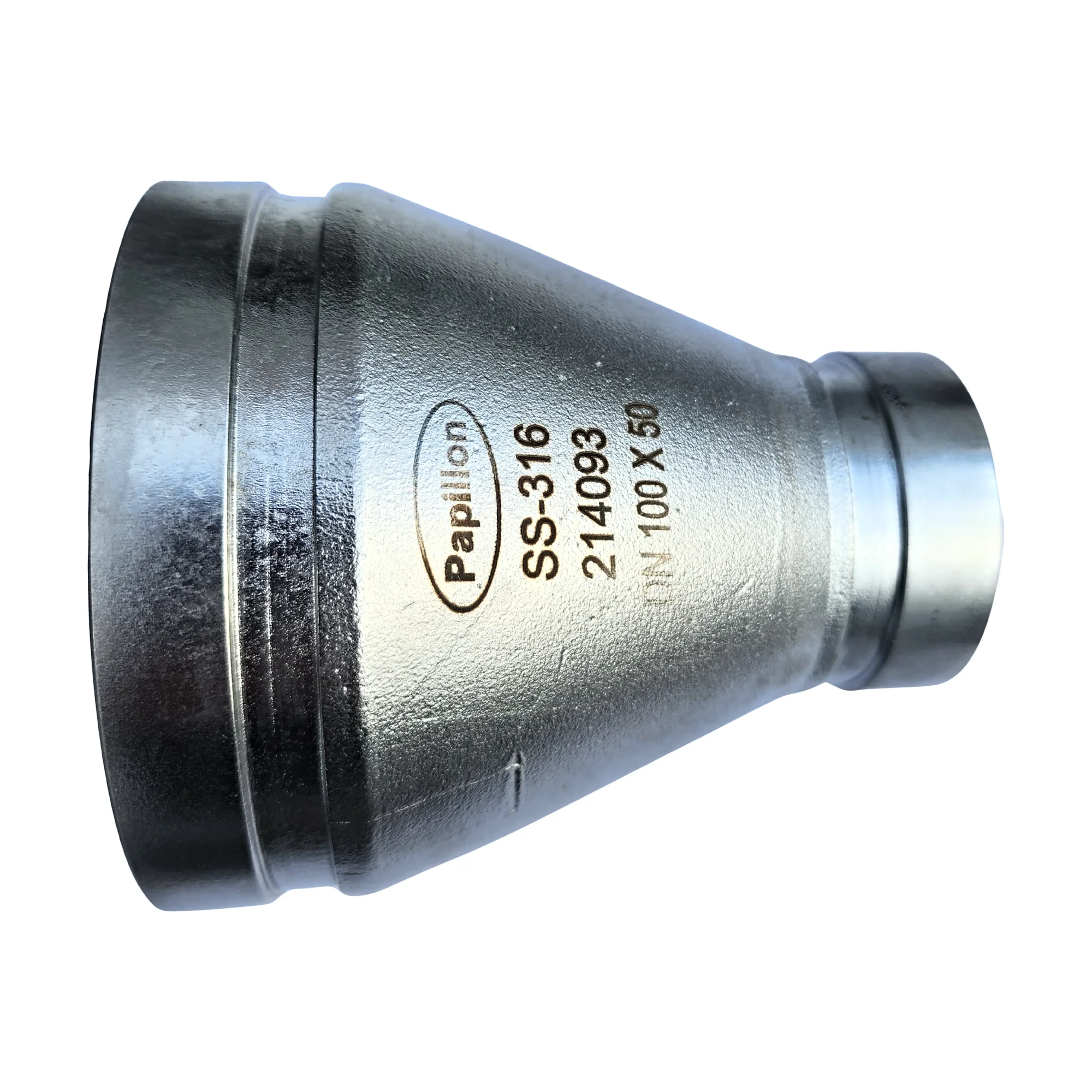 Reducer Concentric Roll Grooved Stainless Steel 316