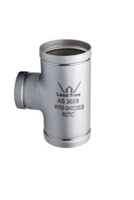 Tee Reducing Roll Grooved Stainless Steel 316