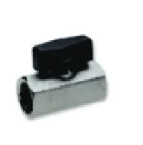 Brass BSP Female X Female Mini Ball Valve