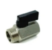 Brass BSP Male X Female Mini Ball Valve