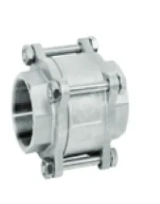 Stainless Steel 316  3 Piece Check Valve-BSP (6800 kPa Cold Working Pressure)