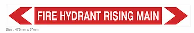 F9 - FIRE HYDRANT RISING MAIN