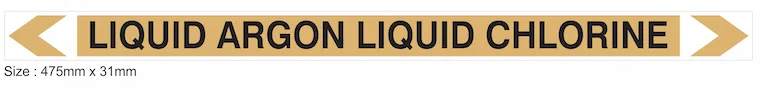 G23 - LIQUID ARGON LIQUID CHLORINE