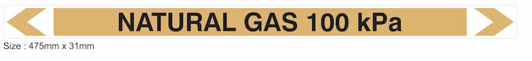 G31 - NATURAL GAS 100 KPA