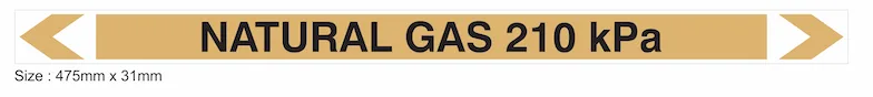 G32 - NATURAL GAS 210 KPA