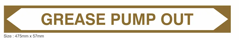 O8 - GREASE PUMP OUT