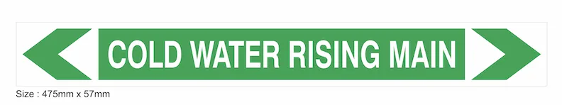 W12 - COLD WATER RISING MAIN