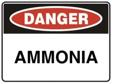 D 117 — DANGER - AMMONIA