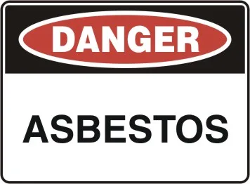 D 130 — DANGER - ASBESTOS