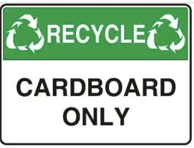 EC 03 — RECYCLE - ALUMINIUM CANS ONLY