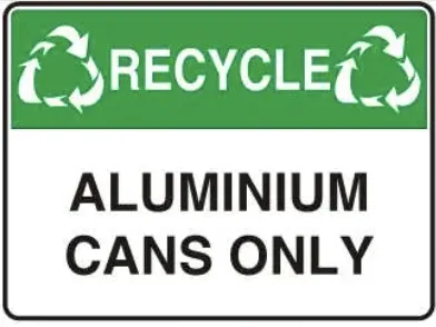 EC 04 — RECYCLE - RECYCLABLE PLASTIC ONLY